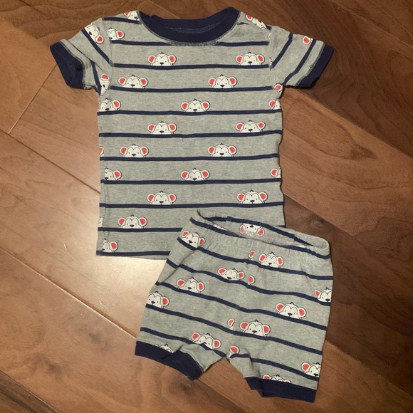baby boy summer pjs